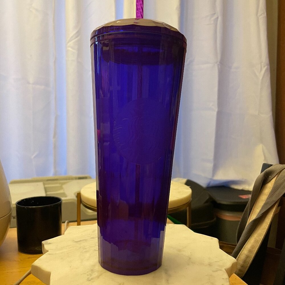 Purple Starbucks Dome Tumbler